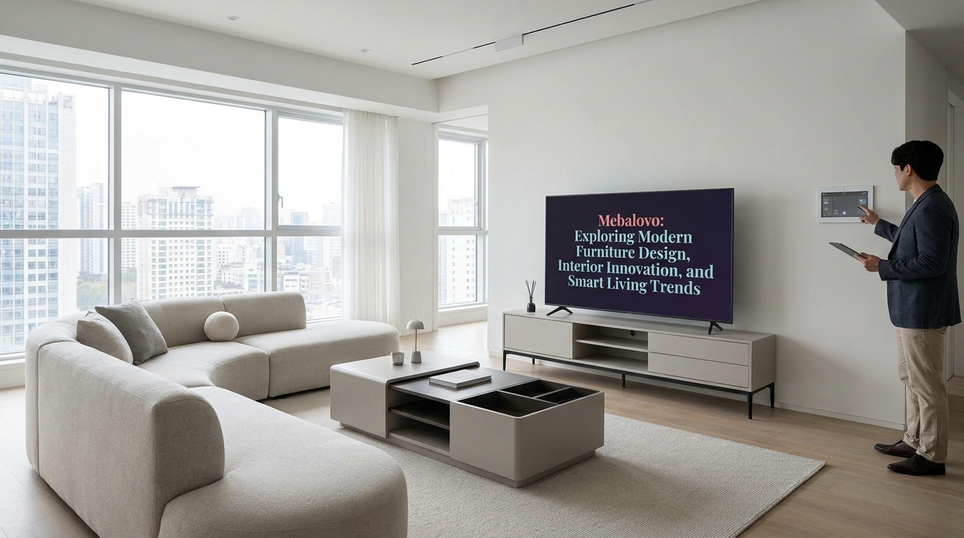 Mebalovo Exploring Modern Furniture Design, Interior Innovation, and Smart Living Trends